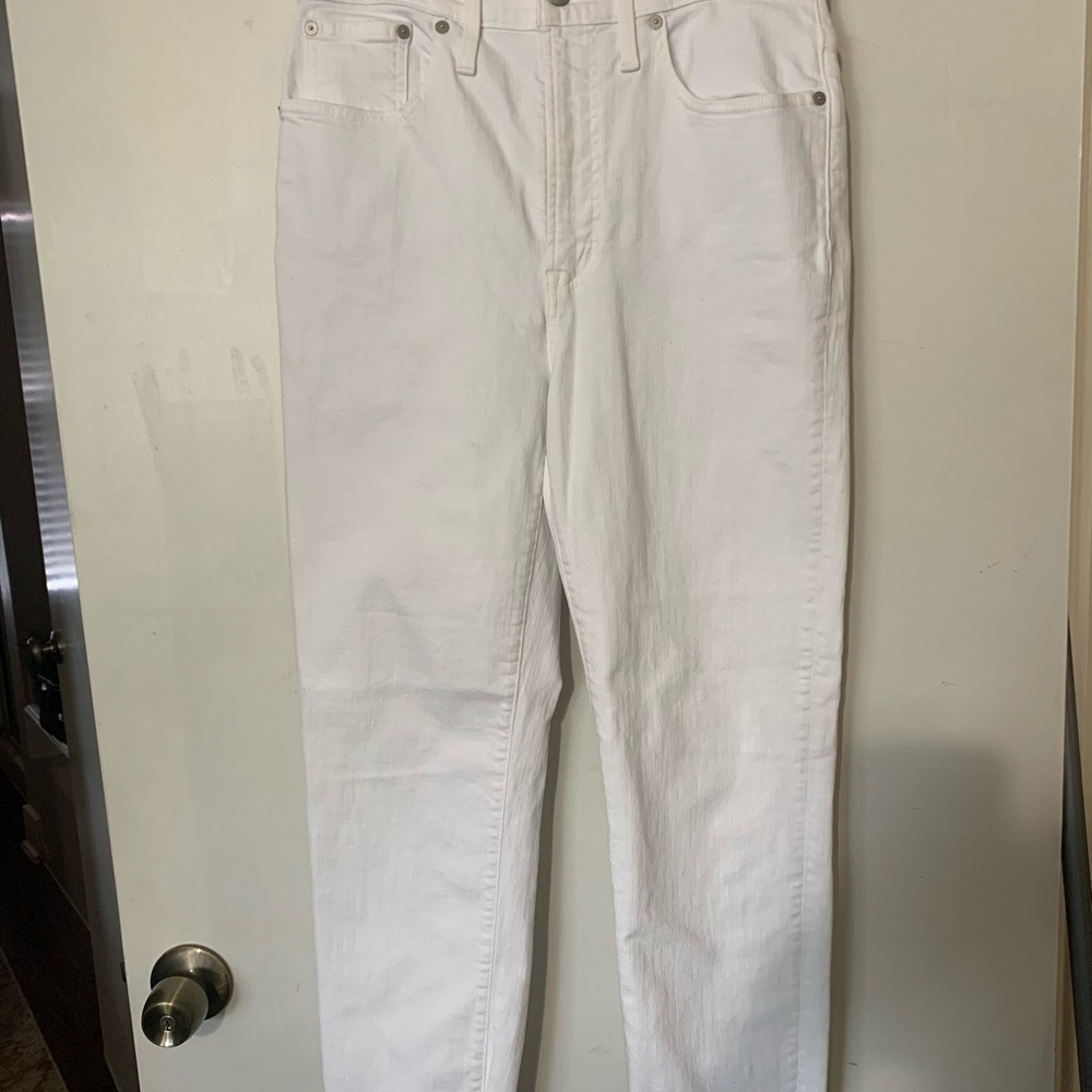 Madewell Women's Skinny Jeans in White